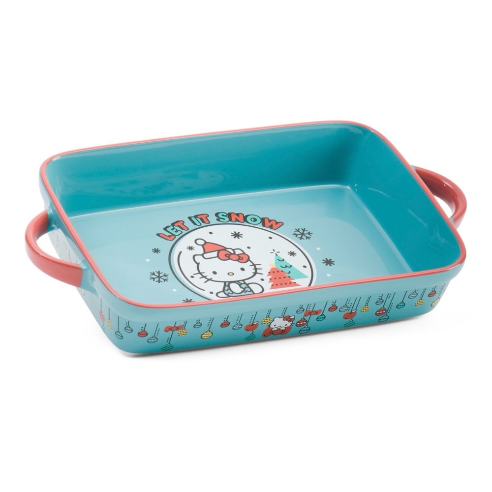 Hello Kitty Let It Snow Baking Dish